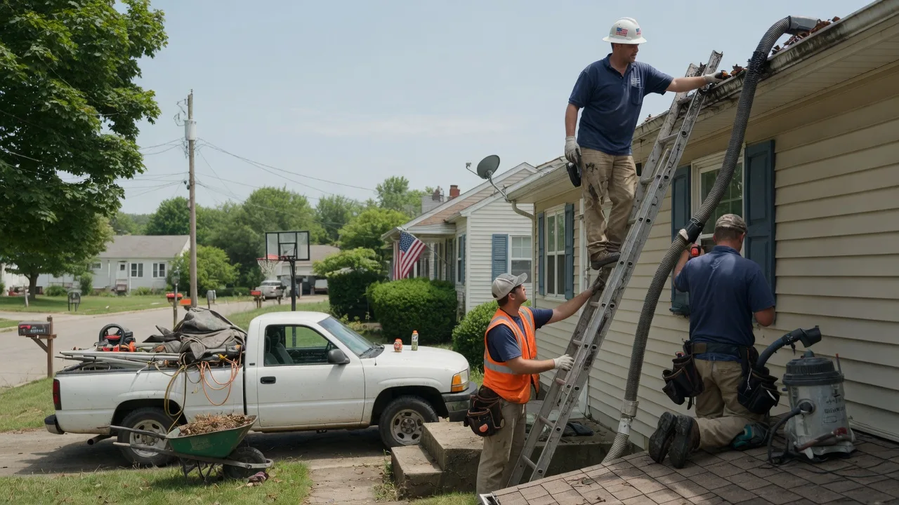 Gutter Installation in New Limerick, ME near me